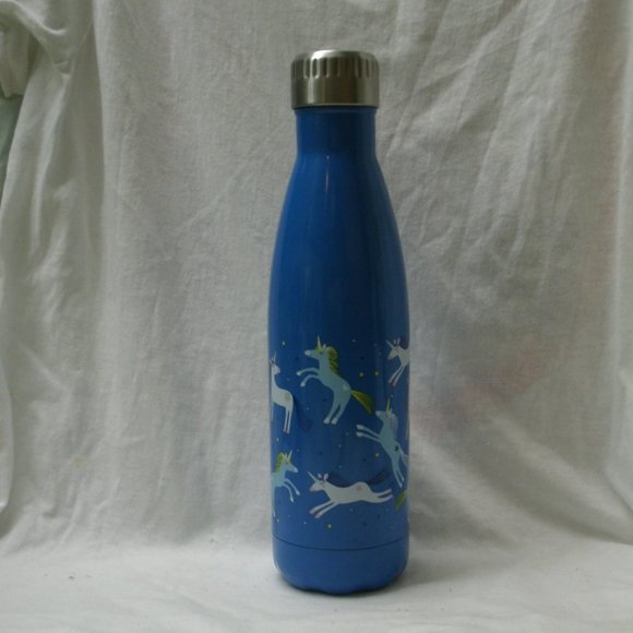 Blue Unicorn Stainless Steel Drink Bottle - Picture 3 of 16